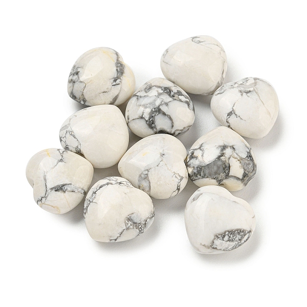 PandaHall Natural Howlite Beads, Half Drilled, Heart, 15.5x15.5x8mm, Hole: 1mm Howlite Heart
PandaHall Natural Howlite Beads, Half Drilled, Heart, 15.5x15.5x8mm, Hole: 1mm Howlite Heart