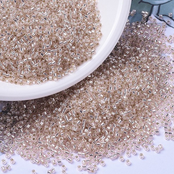 PandaHall MIYUKI Delica Beads Small, Cylinder, Japanese Seed Beads, 15/0, (DBS1203) Silver Lined Pink Mist, 1.1x1.3mm, Hole: 0.7mm, about...
PandaHall MIYUKI Delica Beads Small, Cylinder, Japanese Seed Beads, 15/0, (DBS1203) Silver Lined Pink Mist, 1.1x1.3mm, Hole: 0.7mm, about...