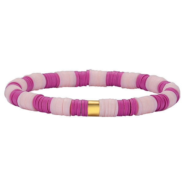 PandaHall Polymer Clay Heishi Surfer Stretch Bracelet with 304 Stainless Steel Beaded, Preppy Bracelet, Medium Orchid, Inner Diameter: 2...
PandaHall Polymer Clay Heishi Surfer Stretch Bracelet with 304 Stainless Steel Beaded, Preppy Bracelet, Medium Orchid, Inner Diameter: 2...