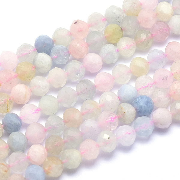 PandaHall Natural Morganite Beads Strands, Round, Faceted, 3mm, Hole: 0.5mm, about 135pcs/strand, 15.3 inch(39cm) Morganite Round
PandaHall Natural Morganite Beads Strands, Round, Faceted, 3mm, Hole: 0.5mm, about 135pcs/strand, 15.3 inch(39cm) Morganite Round