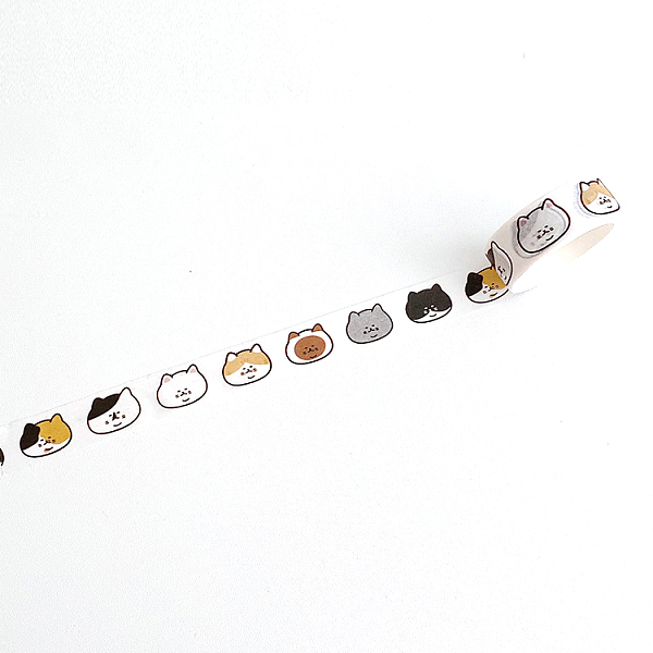 PandaHall Decorative Adhesive Paper Tape, for Card-Making, Scrapbooking, Diary, Planner, Envelope & Notebooks, Cat Pattern, 15mm, about 5.47...
PandaHall Decorative Adhesive Paper Tape, for Card-Making, Scrapbooking, Diary, Planner, Envelope & Notebooks, Cat Pattern, 15mm, about 5.47...