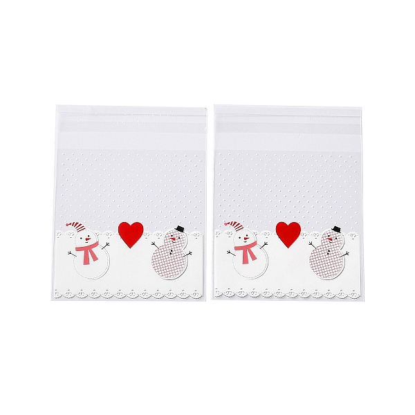 PandaHall Christmas Theme Plastic Bakeware Bag, with Self-adhesive, for Chocolate, Candy, Cookies, Square, Ghost White, 130x100x0.2mm, about...
PandaHall Christmas Theme Plastic Bakeware Bag, with Self-adhesive, for Chocolate, Candy, Cookies, Square, Ghost White, 130x100x0.2mm, about...