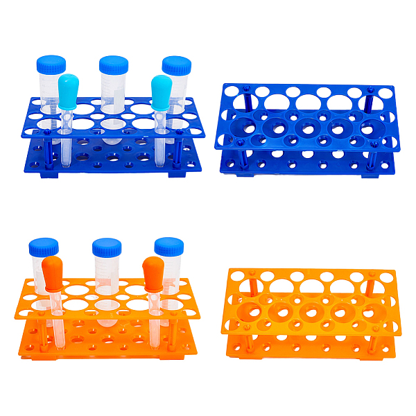 PandaHall SUPERFINDINGS 4 Sets 2 Colors Plastic Multi-Use Display Racks, Test Tube Display Stands, Lab Supplies, Rectangle, Mixed Color..., Multicolor
PandaHall SUPERFINDINGS 4 Sets 2 Colors Plastic Multi-Use Display Racks, Test Tube Display Stands, Lab Supplies, Rectangle, Mixed Color..., Multicolor