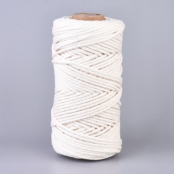 PandaHall Cotton String Threads, Macrame Cord, Decorative String Threads, for DIY Crafts, Gift Wrapping and Jewelry Making, White, 4mm...
PandaHall Cotton String Threads, Macrame Cord, Decorative String Threads, for DIY Crafts, Gift Wrapping and Jewelry Making, White, 4mm...