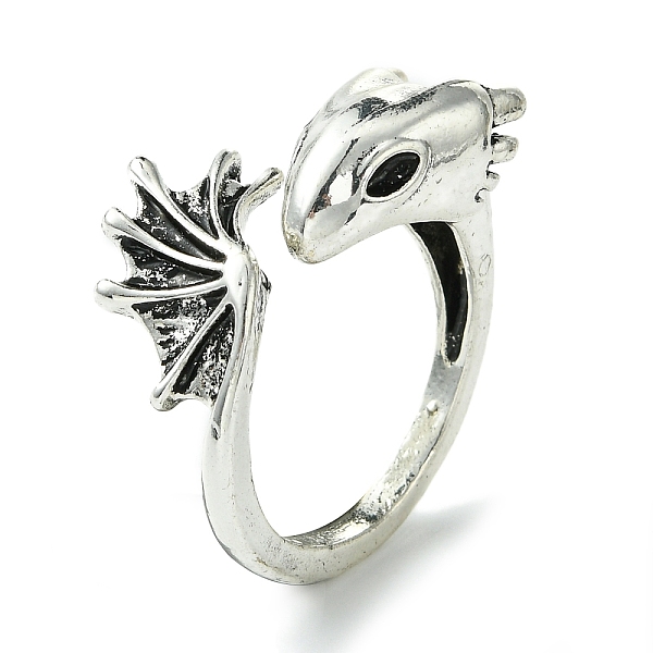 PandaHall Dragon Alloy Open Cuff Rings, Lead Free & Cadmium Free, Antique Silver, 11mm, Inner Diameter: 20mm Alloy Dragon
PandaHall Dragon Alloy Open Cuff Rings, Lead Free & Cadmium Free, Antique Silver, 11mm, Inner Diameter: 20mm Alloy Dragon