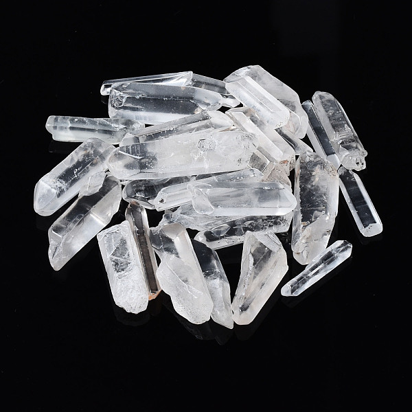 PandaHall Natural Quartz Crystal Beads, Rock Crystal, Nuggets, No Hole/Undrilled, for Wire Wrapped Pendant Making, 15~40x4~12x3~10mm Quartz...
PandaHall Natural Quartz Crystal Beads, Rock Crystal, Nuggets, No Hole/Undrilled, for Wire Wrapped Pendant Making, 15~40x4~12x3~10mm Quartz...