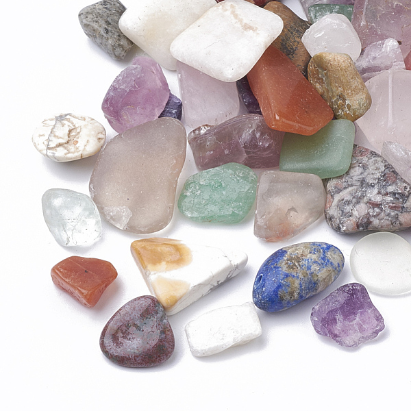 PandaHall Natural & Synthetic Mixed Stone Beads, No Hole/Undrilled, Chip, 10~25x5~17x2~15mm Mixed Stone Chip
PandaHall Natural & Synthetic Mixed Stone Beads, No Hole/Undrilled, Chip, 10~25x5~17x2~15mm Mixed Stone Chip