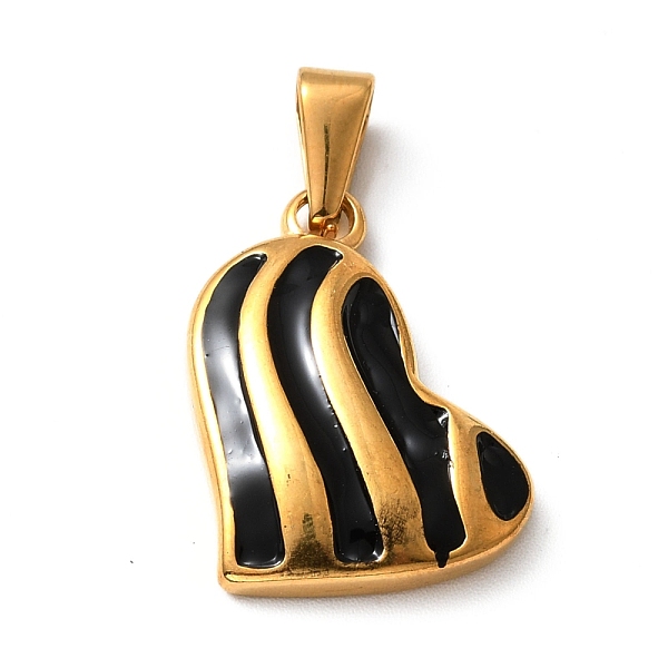 PandaHall 304 Stainless Steel Pendants, with Enamel, Heart, Golden, 23x18x4.5mm, Hole: 7.5x3mm Stainless Steel+Enamel Heart
PandaHall 304 Stainless Steel Pendants, with Enamel, Heart, Golden, 23x18x4.5mm, Hole: 7.5x3mm Stainless Steel+Enamel Heart