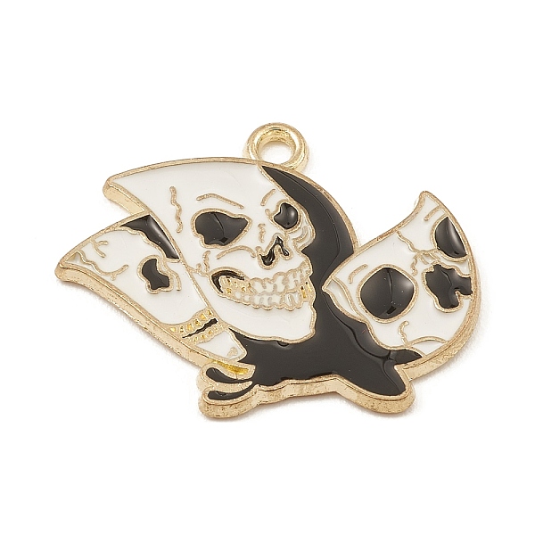 PandaHall Alloy Enamel Pendants, Golden, Butterfly with Skull Charm, White, 20.5x25.5x1.5mm, Hole: 1.8mm Alloy+Enamel Butterfly White
PandaHall Alloy Enamel Pendants, Golden, Butterfly with Skull Charm, White, 20.5x25.5x1.5mm, Hole: 1.8mm Alloy+Enamel Butterfly White