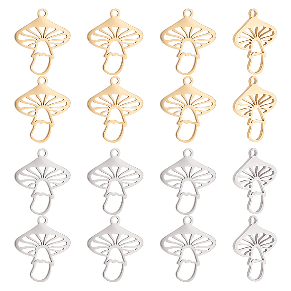 PandaHall UNICRAFTALE About 16Pcs 2 Color 304 Stainless Steel Mushroom Pendants Plant Charms Fungus Pendant Lovely Food Vegetable Pendants...
PandaHall UNICRAFTALE About 16Pcs 2 Color 304 Stainless Steel Mushroom Pendants Plant Charms Fungus Pendant Lovely Food Vegetable Pendants...