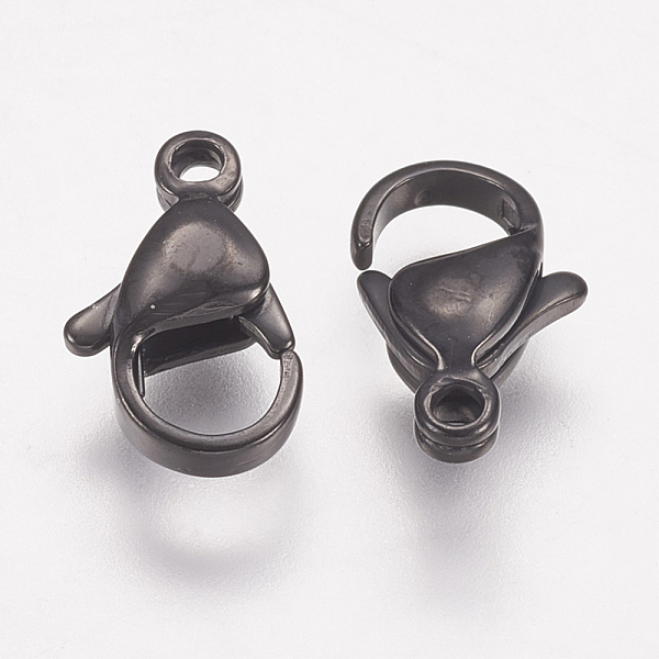 PandaHall 304 Stainless Steel Lobster Claw Clasps, Parrot Trigger Clasps, Electrophoresis Black, 12x7x3.5mm 304 Stainless Steel Others
PandaHall 304 Stainless Steel Lobster Claw Clasps, Parrot Trigger Clasps, Electrophoresis Black, 12x7x3.5mm 304 Stainless Steel Others