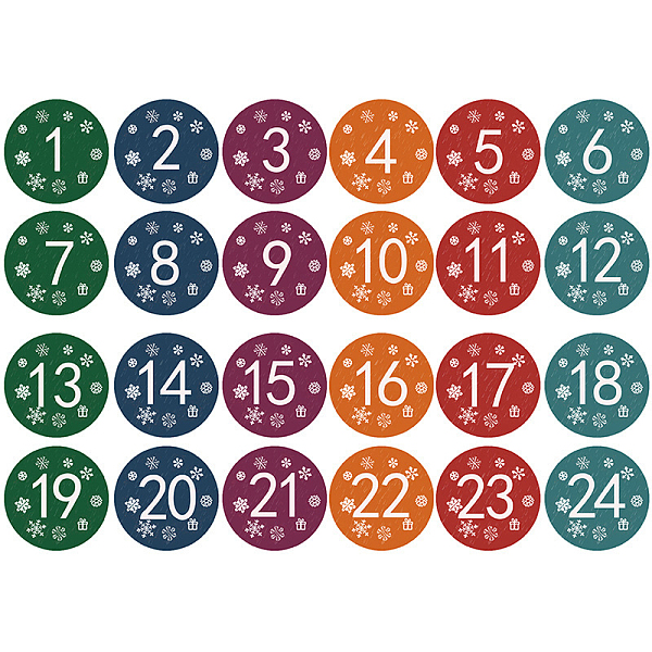 PandaHall Christmas PVC Plastic Sticker Labels, Self-adhesion, for Suitcase, Skateboard, Refrigerator, Helmet, Mobile Phone Shell, Round..., Multicolor
PandaHall Christmas PVC Plastic Sticker Labels, Self-adhesion, for Suitcase, Skateboard, Refrigerator, Helmet, Mobile Phone Shell, Round..., Multicolor