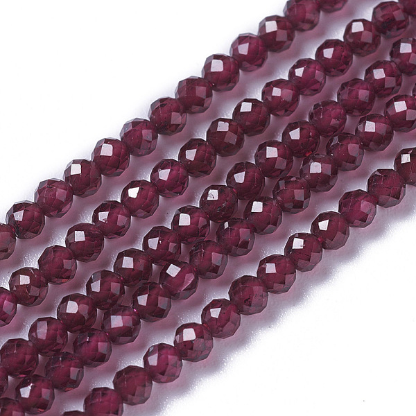 PandaHall Natural Garnet Beads Strands, Faceted, Round, 2~3x2~2.5mm, Hole: 0.2mm, about 181~210pcs/strand, 15.9~16.3 inch(40.4~41.5cm)...
PandaHall Natural Garnet Beads Strands, Faceted, Round, 2~3x2~2.5mm, Hole: 0.2mm, about 181~210pcs/strand, 15.9~16.3 inch(40.4~41.5cm)...