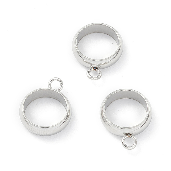 PandaHall 201 Stainless Steel Tube Bails, Loop Bails, Ring Bail Beads, Stainless Steel Color, 13x10x3mm, Hole: 1.8mm 201 Stainless Steel...
PandaHall 201 Stainless Steel Tube Bails, Loop Bails, Ring Bail Beads, Stainless Steel Color, 13x10x3mm, Hole: 1.8mm 201 Stainless Steel...