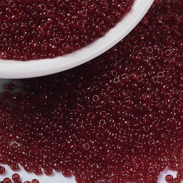 PandaHall MIYUKI Round Rocailles Beads, Japanese Seed Beads, 15/0, (RR2410) Transparent Dark Topaz, 15/0, 1.5mm, Hole: 0.7mm, about..., Brown
PandaHall MIYUKI Round Rocailles Beads, Japanese Seed Beads, 15/0, (RR2410) Transparent Dark Topaz, 15/0, 1.5mm, Hole: 0.7mm, about..., Brown