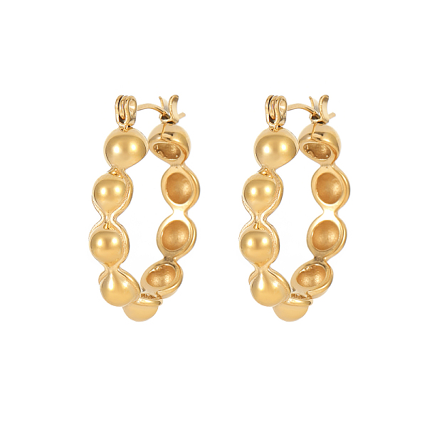 PandaHall Elegant European Style Stainless Steel Gold-Plated Women's Earrings Stainless Steel Others
PandaHall Elegant European Style Stainless Steel Gold-Plated Women's Earrings Stainless Steel Others