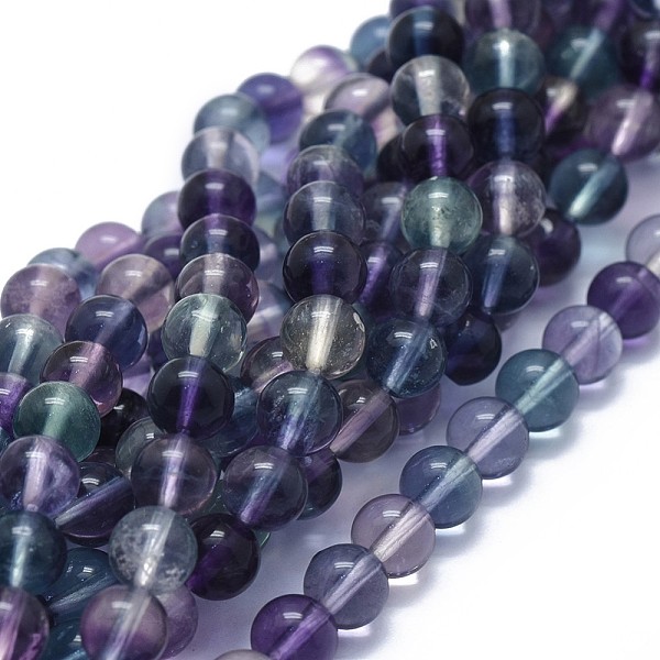 PandaHall Natural Fluorite Beads Strands, Round, 6mm, Hole: 0.8mm, about 66pcs/strand, 15.7 inch(40cm) Fluorite Round
PandaHall Natural Fluorite Beads Strands, Round, 6mm, Hole: 0.8mm, about 66pcs/strand, 15.7 inch(40cm) Fluorite Round