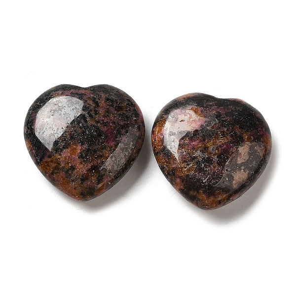 PandaHall Natural Rhodonite Healing Stones, Heart Love Stones, Pocket Palm Stones for Reiki Ealancing, 30x30x11.5~12.5mm Rhodonite Heart
PandaHall Natural Rhodonite Healing Stones, Heart Love Stones, Pocket Palm Stones for Reiki Ealancing, 30x30x11.5~12.5mm Rhodonite Heart