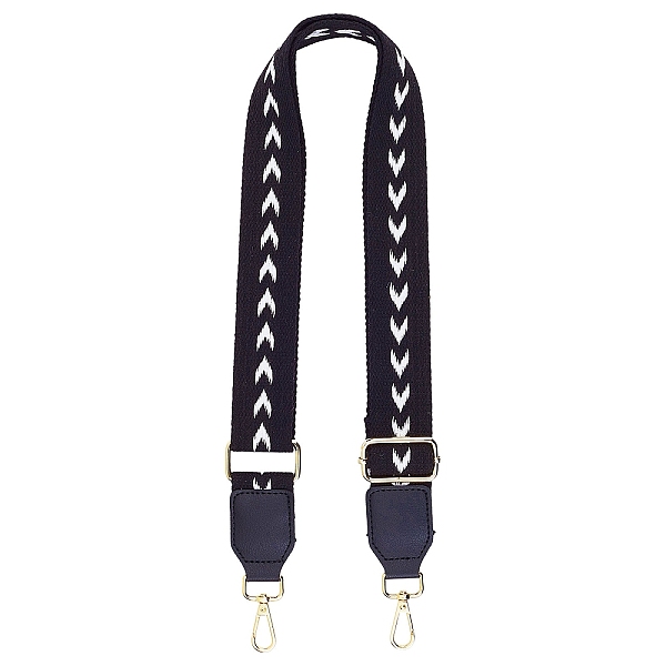 PandaHall Adjustable Pure Cotton Bag Handles, with Zinc Alloy Swivel Clasps, Arrow Pattern, for Bag Replacement Accessories, Black...
PandaHall Adjustable Pure Cotton Bag Handles, with Zinc Alloy Swivel Clasps, Arrow Pattern, for Bag Replacement Accessories, Black...