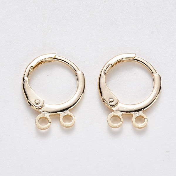 PandaHall Brass Leveback Findings, Nickel Free, with Horizontal Loop, Real 18K Gold Plated, Real 18K Gold Plated, 14.5x11.5x2mm, Hole: 1.5mm...
PandaHall Brass Leveback Findings, Nickel Free, with Horizontal Loop, Real 18K Gold Plated, Real 18K Gold Plated, 14.5x11.5x2mm, Hole: 1.5mm...