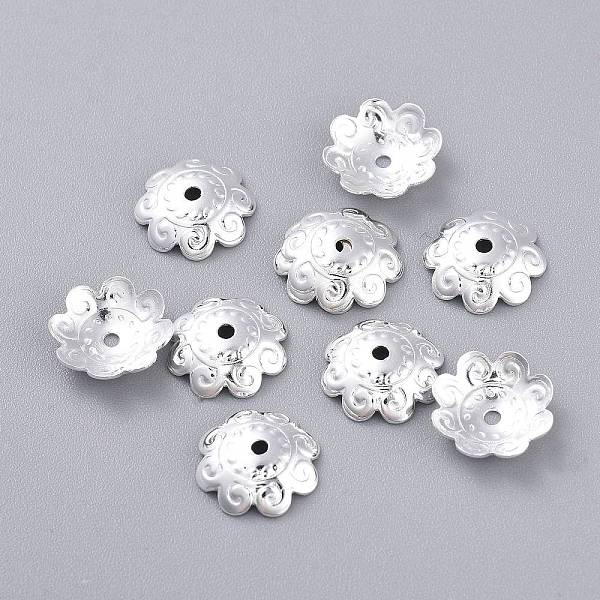 PandaHall 201 Stainless Steel Bead Caps, Multi-Petal, Flower, Silver, 11x3mm, Hole: 1.4mm 201 Stainless Steel
PandaHall 201 Stainless Steel Bead Caps, Multi-Petal, Flower, Silver, 11x3mm, Hole: 1.4mm 201 Stainless Steel