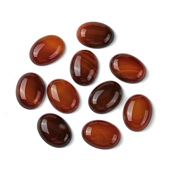 PandaHall Natural Red Agate Cabochons, Dyed & Heated, Oval, Saddle Brown, 20x15x5mm Red Agate Oval
PandaHall Natural Red Agate Cabochons, Dyed & Heated, Oval, Saddle Brown, 20x15x5mm Red Agate Oval