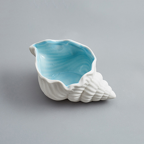 PandaHall Conch Ceramics Jewelry Plates, Jewelry Plate, Storage Tray for Rings, Necklaces, Earring, Aqua, 125x70x60mm Ceramics Shell Shape..., Cyan
PandaHall Conch Ceramics Jewelry Plates, Jewelry Plate, Storage Tray for Rings, Necklaces, Earring, Aqua, 125x70x60mm Ceramics Shell Shape..., Cyan