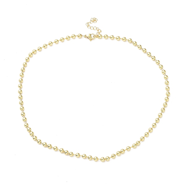 PandaHall Rack Plating Brass Ball Chain Necklaces for Women, Long-Lasting Plated, Lead Free & Cadmium Free, Real 18K Gold Plated, 16.54 inch...
PandaHall Rack Plating Brass Ball Chain Necklaces for Women, Long-Lasting Plated, Lead Free & Cadmium Free, Real 18K Gold Plated, 16.54 inch...