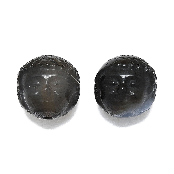 PandaHall Natural Agate Beads, Dyed & Heated, Carved Buddha Head Beads, Gray, 13~13.5x13.5mm, Hole: 1.6mm Natural Agate Others Gray
PandaHall Natural Agate Beads, Dyed & Heated, Carved Buddha Head Beads, Gray, 13~13.5x13.5mm, Hole: 1.6mm Natural Agate Others Gray
