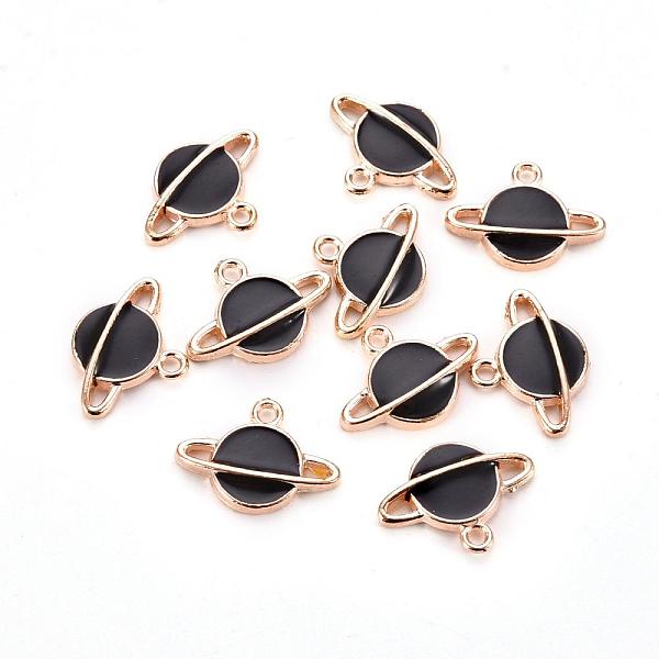 PandaHall Alloy Enamel Charms, Planet, Black, Light Gold, 12.5x17.5x2.5mm, Hole: 1.5mm Alloy+Enamel Planet Black
PandaHall Alloy Enamel Charms, Planet, Black, Light Gold, 12.5x17.5x2.5mm, Hole: 1.5mm Alloy+Enamel Planet Black