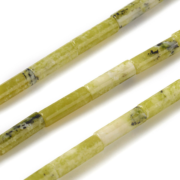 PandaHall Natural Yellow Turquoise(Jasper) Beads Strands, Column, 13~14x4mm, Hole: 1mm, about 30pcs/strand, 15.9 inch(40.5cm) Yellow...
PandaHall Natural Yellow Turquoise(Jasper) Beads Strands, Column, 13~14x4mm, Hole: 1mm, about 30pcs/strand, 15.9 inch(40.5cm) Yellow...