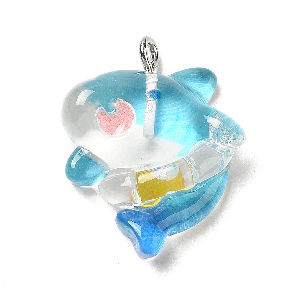 PandaHall Ocean Theme Transparent Resin Cartoon Pendants, Sea Animal Charms with Platinum Tone Iron Loops, Shark, 26x20.5x7mm, Hole: 2mm...
PandaHall Ocean Theme Transparent Resin Cartoon Pendants, Sea Animal Charms with Platinum Tone Iron Loops, Shark, 26x20.5x7mm, Hole: 2mm...
