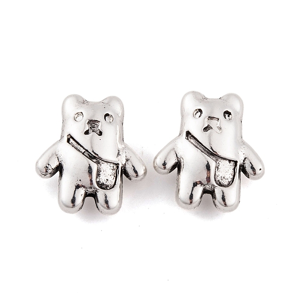 PandaHall Antique Silver Alloy Tibetan Beads, Lead Free & Cadmium Free, Hole Beads, Bear, Antique Silver, 16x15x7mm, Hole: 2mm, 257pcs/1000g...
PandaHall Antique Silver Alloy Tibetan Beads, Lead Free & Cadmium Free, Hole Beads, Bear, Antique Silver, 16x15x7mm, Hole: 2mm, 257pcs/1000g...