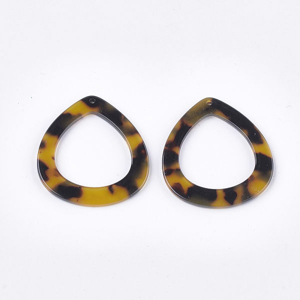 PandaHall Cellulose Acetate(Resin) Pendants, Leopard Print, Teardrop, Goldenrod, 36.5x34x2.5mm, Hole: 1.4mm Cellulose Acetate Teardrop Gold
PandaHall Cellulose Acetate(Resin) Pendants, Leopard Print, Teardrop, Goldenrod, 36.5x34x2.5mm, Hole: 1.4mm Cellulose Acetate Teardrop Gold