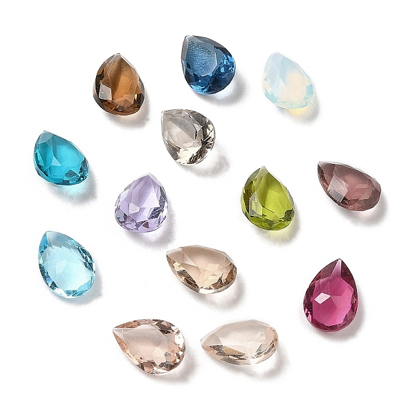 PandaHall Pointed Back Glass Rhinestone Cabochons, Teardrop, Faceted, Mixed Color, 10x6x4~4.5mm Glass Rhinestone Teardrop Multicolor
PandaHall Pointed Back Glass Rhinestone Cabochons, Teardrop, Faceted, Mixed Color, 10x6x4~4.5mm Glass Rhinestone Teardrop Multicolor