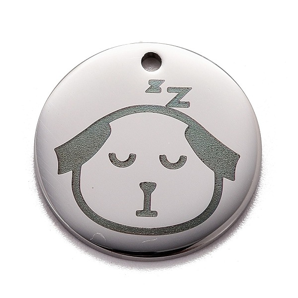 PandaHall Stainless Steel Pendants, Manual Polishing, Flat Round with Dog, Stainless Steel Color, 20x1.4mm, Hole: 1.6mm Stainless Steel Flat...
PandaHall Stainless Steel Pendants, Manual Polishing, Flat Round with Dog, Stainless Steel Color, 20x1.4mm, Hole: 1.6mm Stainless Steel Flat...