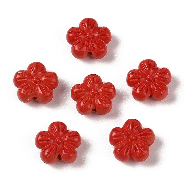 PandaHall Synthetic Coral Beads, Dyed, Flower, FireBrick, 13.5x13.5x6.5mm, Hole: 1.5mm Synthetic Coral Flower Red
PandaHall Synthetic Coral Beads, Dyed, Flower, FireBrick, 13.5x13.5x6.5mm, Hole: 1.5mm Synthetic Coral Flower Red