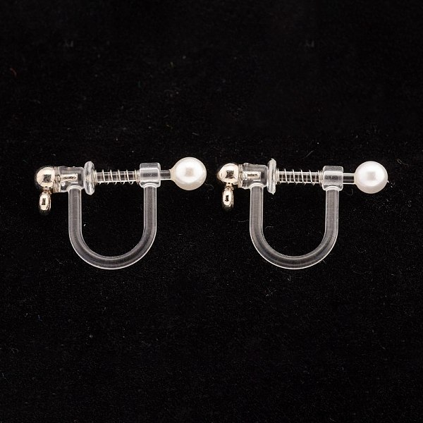 PandaHall 304 Stainless Steel Clip-on Earring Findings, Environmental Protection Plastic, U-Shaped, Stainless Steel Color, 11.5x17.5x3mm...
PandaHall 304 Stainless Steel Clip-on Earring Findings, Environmental Protection Plastic, U-Shaped, Stainless Steel Color, 11.5x17.5x3mm...