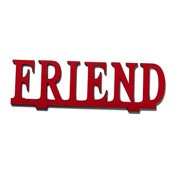 PandaHall Natural Wood Display Holder Sets, Word FRIEND, Red, 63x200x4.5mm Wood Word Red
PandaHall Natural Wood Display Holder Sets, Word FRIEND, Red, 63x200x4.5mm Wood Word Red