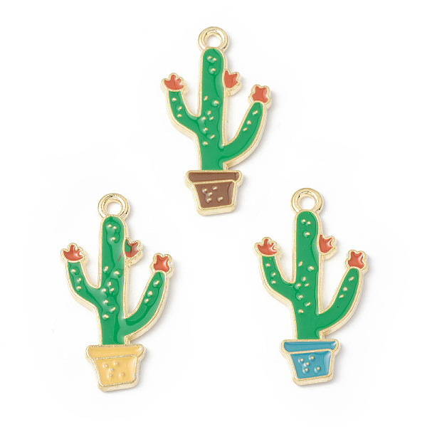 PandaHall Alloy Enamel Pendants, Cactus Charm, Golden, Mixed Color, 29x16x1.5mm, Hole: 2mm Alloy+Enamel Cactus Multicolor
PandaHall Alloy Enamel Pendants, Cactus Charm, Golden, Mixed Color, 29x16x1.5mm, Hole: 2mm Alloy+Enamel Cactus Multicolor