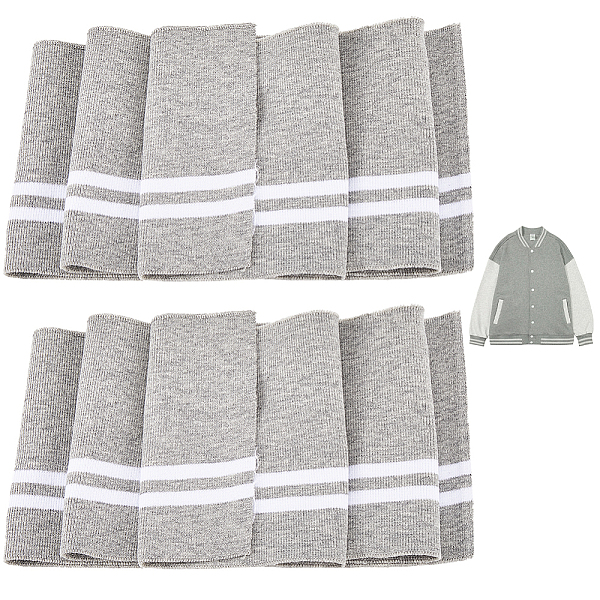 PandaHall Polyester Elastic Ribbing Fabric for Cuffs, Waistbands Neckline Collar Trim, Light Grey, 950x140x1.5mm Polyester
PandaHall Polyester Elastic Ribbing Fabric for Cuffs, Waistbands Neckline Collar Trim, Light Grey, 950x140x1.5mm Polyester