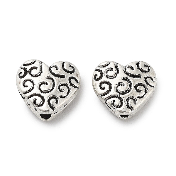 PandaHall Tibetan Style Alloy Beads, Cadmium Free & Lead Free, Heart, Antique Silver, 8.5x9x6.5mm, Hole: 1.5mm, about 1111pcs/1000g Alloy...
PandaHall Tibetan Style Alloy Beads, Cadmium Free & Lead Free, Heart, Antique Silver, 8.5x9x6.5mm, Hole: 1.5mm, about 1111pcs/1000g Alloy...