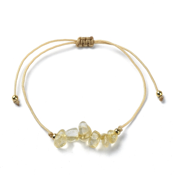 PandaHall Natural Citrine Chips Braided Bead Bracelets, Nylon Cords Adjustable Bracelet, Inner Diameter: 3-1/4 inch(8.1cm) Citrine Chip
PandaHall Natural Citrine Chips Braided Bead Bracelets, Nylon Cords Adjustable Bracelet, Inner Diameter: 3-1/4 inch(8.1cm) Citrine Chip
