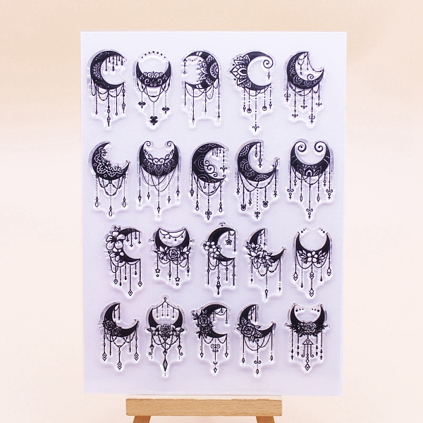 PandaHall Moon Silicone Stamps, for DIY Scrapbooking, Photo Album Decorative, Cards Making, Clear, 210x150mm Silicone Moon Clear
PandaHall Moon Silicone Stamps, for DIY Scrapbooking, Photo Album Decorative, Cards Making, Clear, 210x150mm Silicone Moon Clear