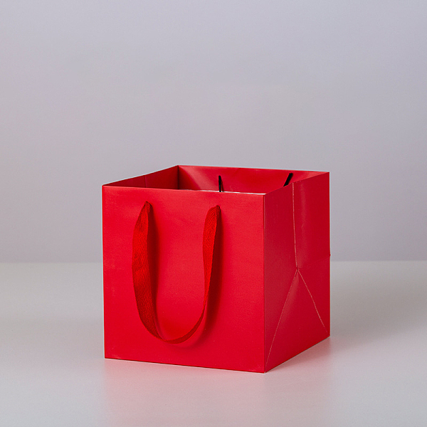 PandaHall Solid Color Kraft Paper Gift Bags with Ribbon Handles, for Birthday Wedding Christmas Party Shopping Bags, Square, Red, 15x15x15cm...
PandaHall Solid Color Kraft Paper Gift Bags with Ribbon Handles, for Birthday Wedding Christmas Party Shopping Bags, Square, Red, 15x15x15cm...