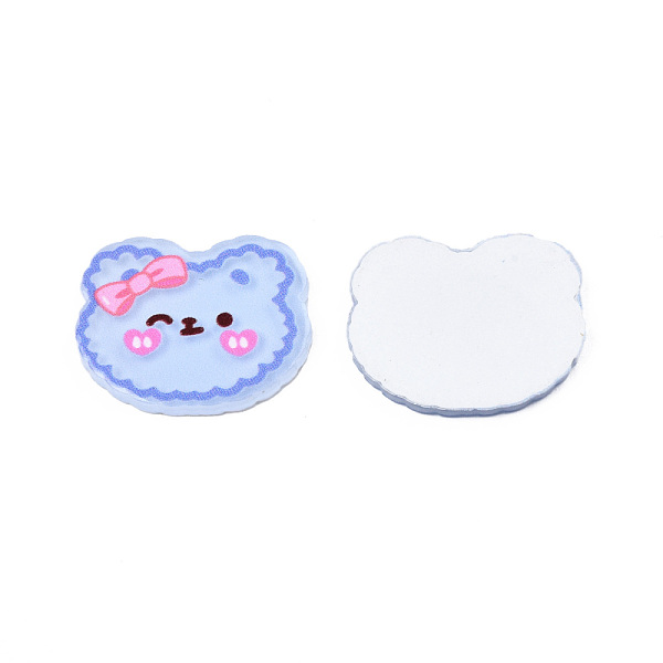 PandaHall Printed Acrylic Cabochons, Bear, Cornflower Blue, 17x21x2mm Acrylic Bear
PandaHall Printed Acrylic Cabochons, Bear, Cornflower Blue, 17x21x2mm Acrylic Bear