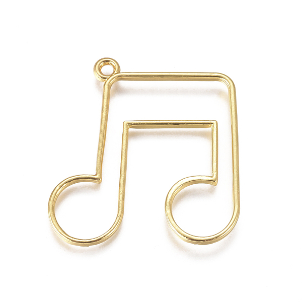 PandaHall Zinc Alloy Open Back Bezel Pendants, For DIY UV Resin, Epoxy Resin, Pressed Flower Jewelry, Musical Note, Golden, 37.5x3.5x1.8mm...
PandaHall Zinc Alloy Open Back Bezel Pendants, For DIY UV Resin, Epoxy Resin, Pressed Flower Jewelry, Musical Note, Golden, 37.5x3.5x1.8mm...