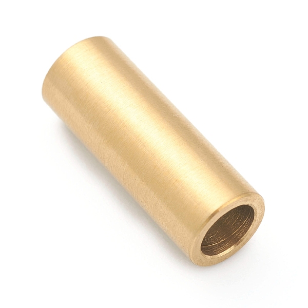PandaHall 304 Stainless Steel Magnetic Clasps with Glue-in Ends, Column, Golden, Hole: 4mm, 16mm 304 Stainless Steel Column
PandaHall 304 Stainless Steel Magnetic Clasps with Glue-in Ends, Column, Golden, Hole: 4mm, 16mm 304 Stainless Steel Column
