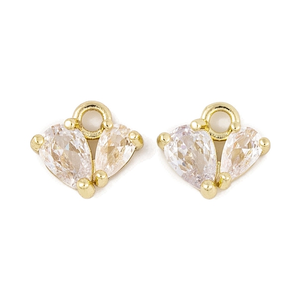 PandaHall Brass Micro Pave Clear Cubic Zirconia Charms, Long-Lasting Plated, Heart, Real 14K Gold Plated, 8.5x9.5x3.5mm, Hole: 1.5mm...
PandaHall Brass Micro Pave Clear Cubic Zirconia Charms, Long-Lasting Plated, Heart, Real 14K Gold Plated, 8.5x9.5x3.5mm, Hole: 1.5mm...