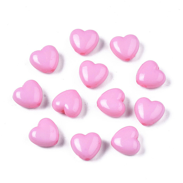 PandaHall Opaque Acrylic Beads, Heart, Pearl Pink, 10x11x6mm, Hole: 2mm, about 1267pcs/500g Acrylic Heart Pink
PandaHall Opaque Acrylic Beads, Heart, Pearl Pink, 10x11x6mm, Hole: 2mm, about 1267pcs/500g Acrylic Heart Pink
